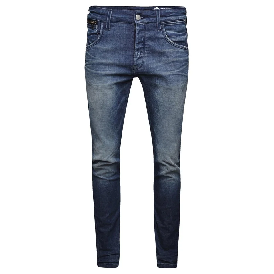 Jack & Jones Men's Nick Lab Regular Fit Jeans - Blue - 30S - Blau Bild 1