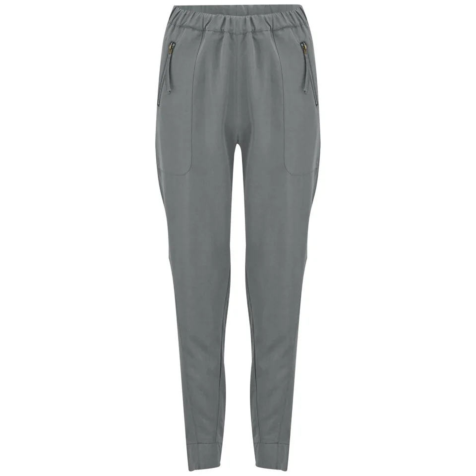Vero Moda Women's Indi Loose Trousers - Pewter - XS/UK 8 - Grau Bild 1
