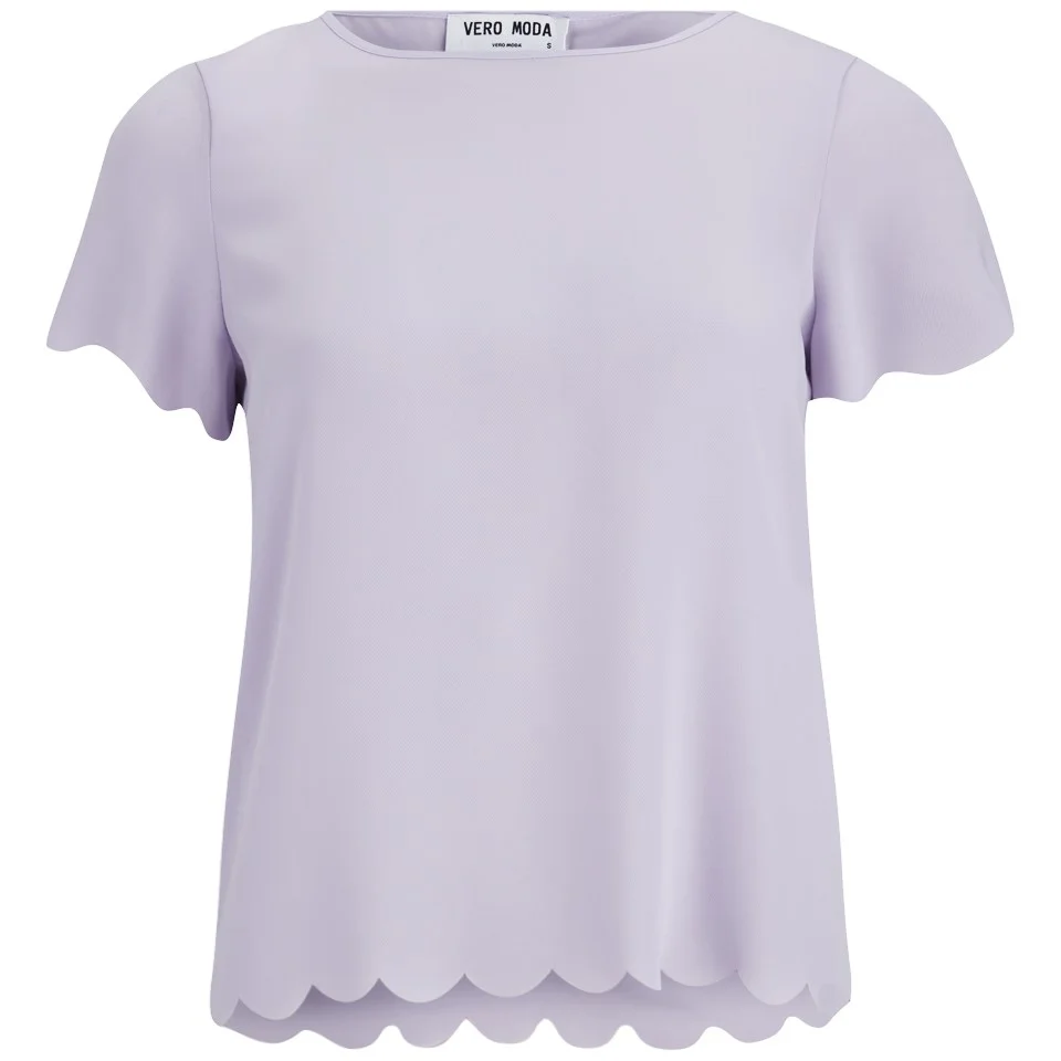 Vero Moda Women's Ring Top - Purple Heather - XS/UK 8 - Violet Bild 1