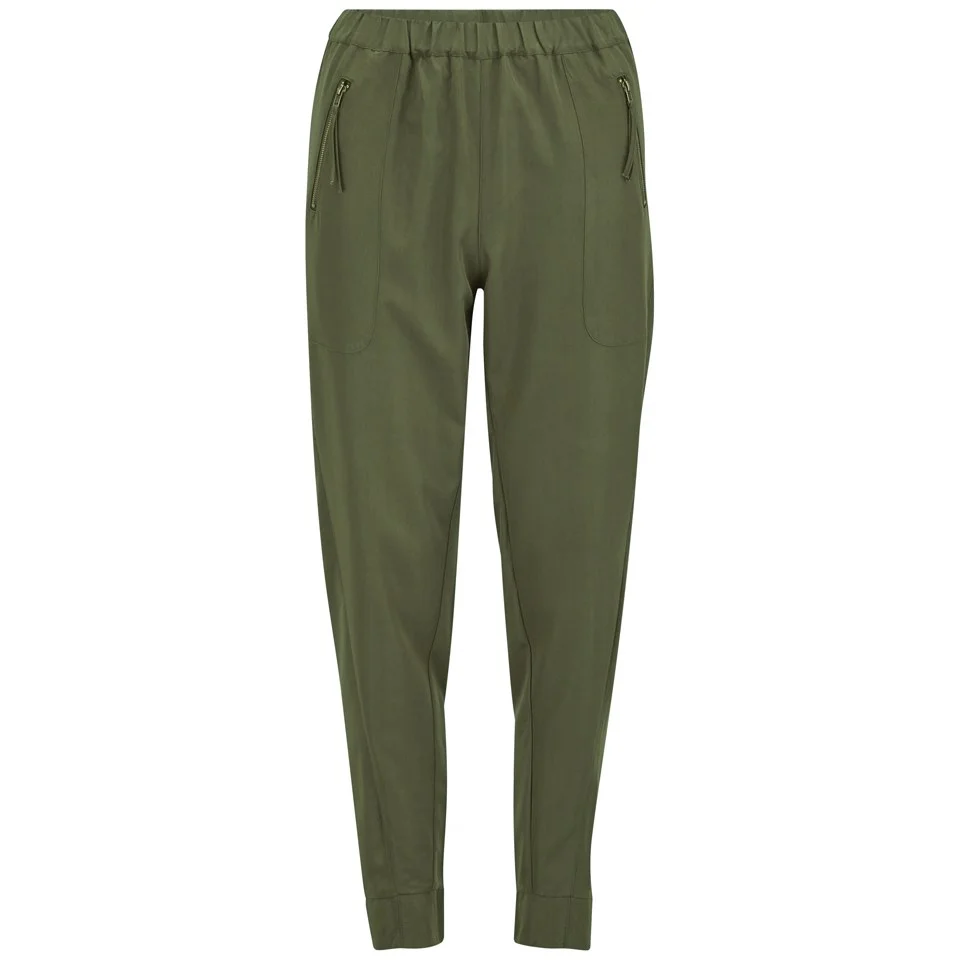 Vero Moda Women's Indi Loose Trousers - Ivy Green - XS/UK 8 - Grün Bild 1