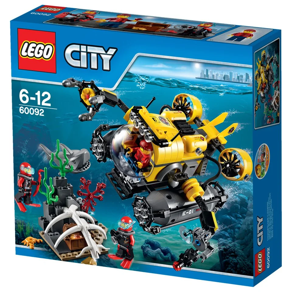 LEGO City: Tiefsee-U-Boot (60092) Bild 1