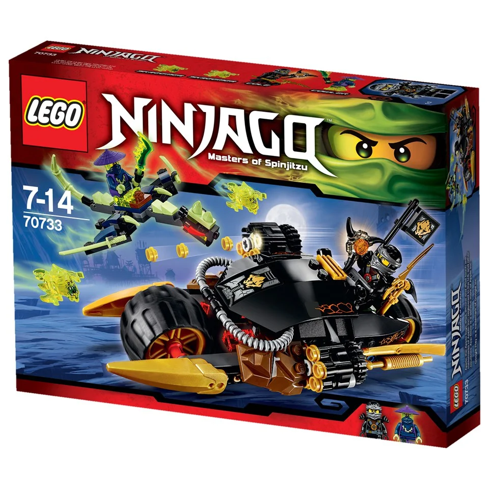 LEGO Ninjago: Cole's Donner-Bike (70733) Bild 1