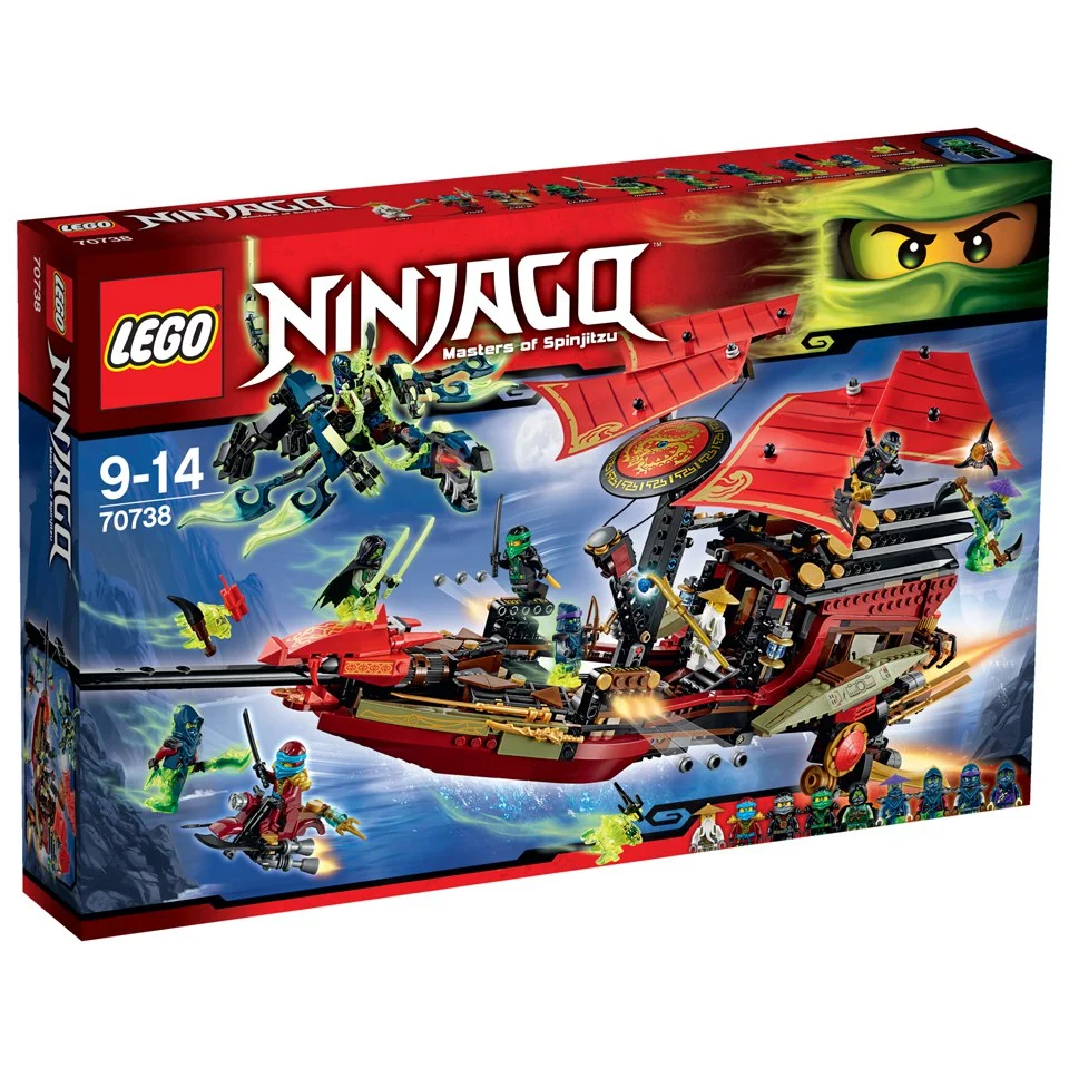 LEGO Ninjago: Der letzte Flug des Ninja-Flugseglers (70738) Bild 1