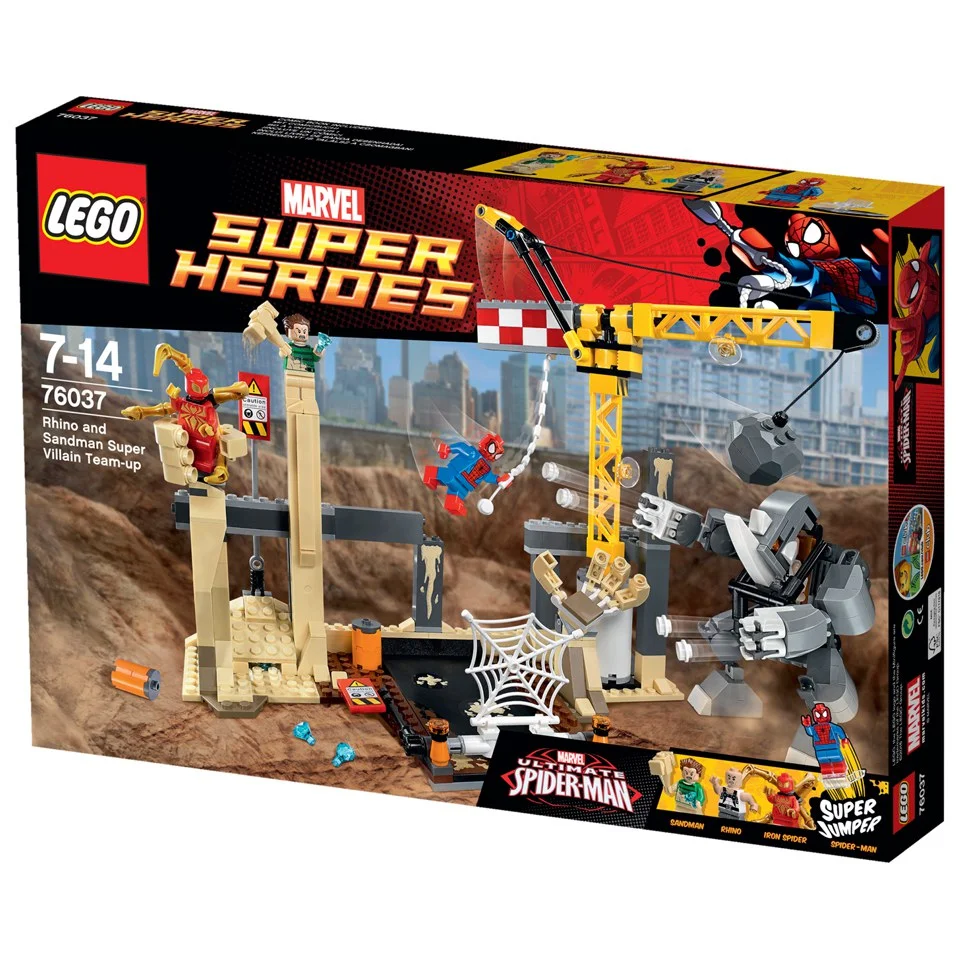 LEGO Super Heroes: Rhino und Sandman - Allianz der Superschurken (76037) Bild 1