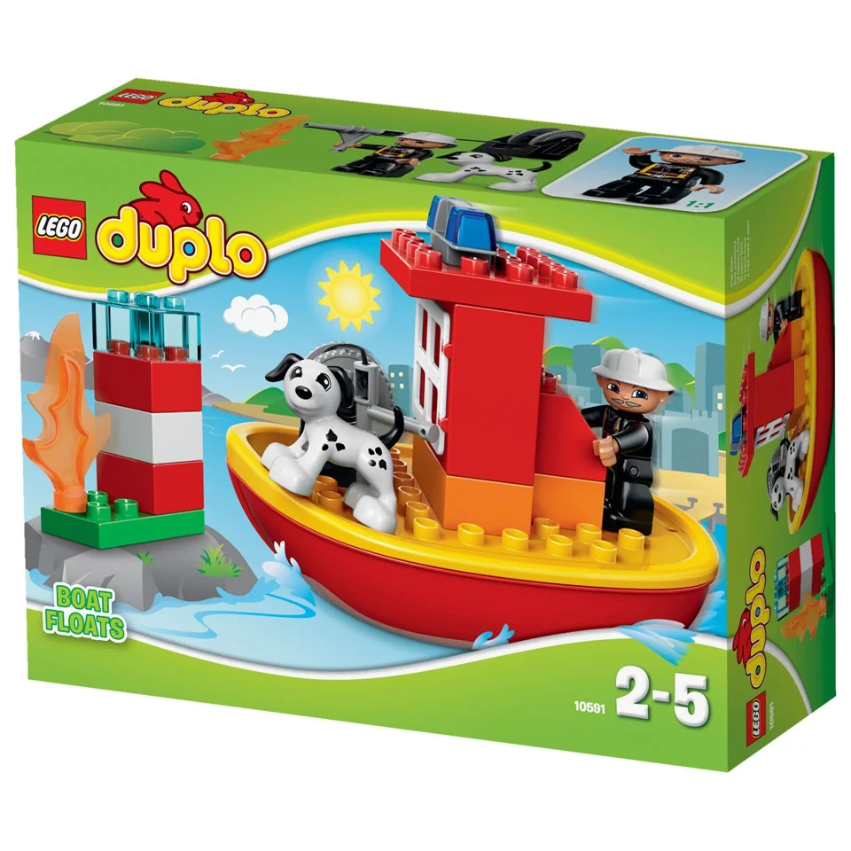 LEGO DUPLO: Feuerwehrboot (10591) Bild 1