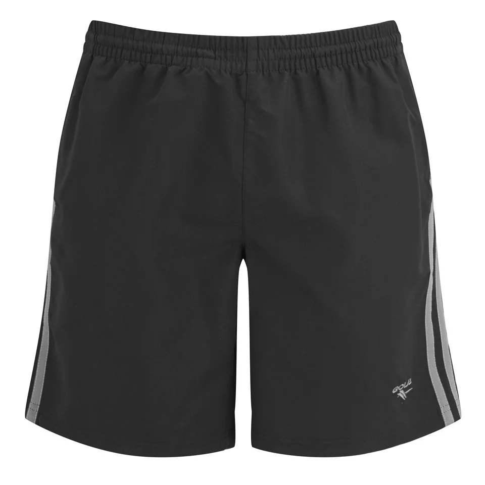 Gola Men's Park Woven Training Shorts - Black/Pewter - S - Schwarz Bild 1