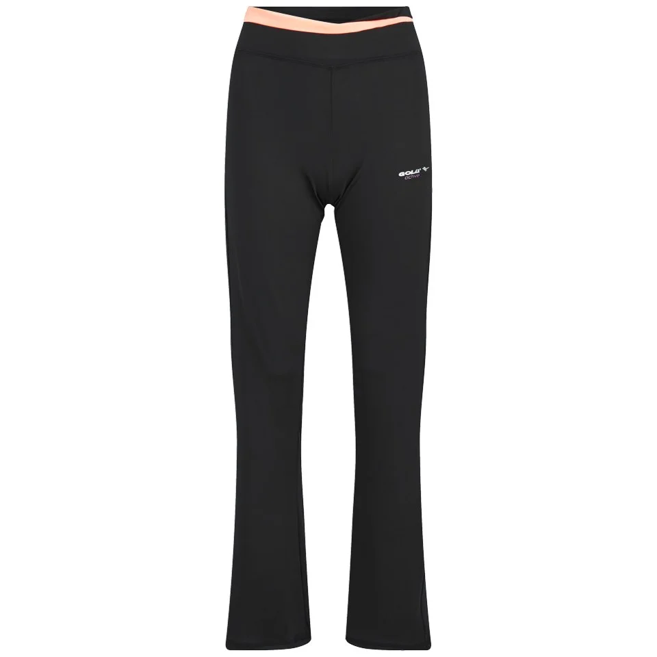 Gola Women's Lexi Dance Pants - Black/Coral - UK 8 - Schwarz Bild 1