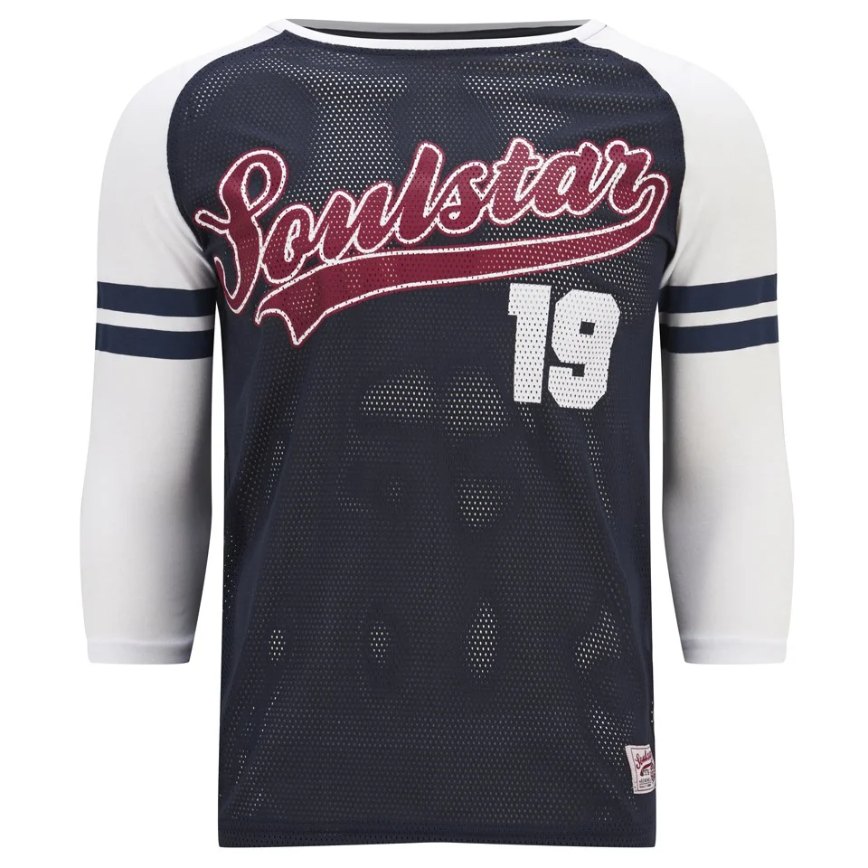 Soul Star Men's Mt Dodders Soulstar 19 T-Shirt - Navy - S - Blau Bild 1