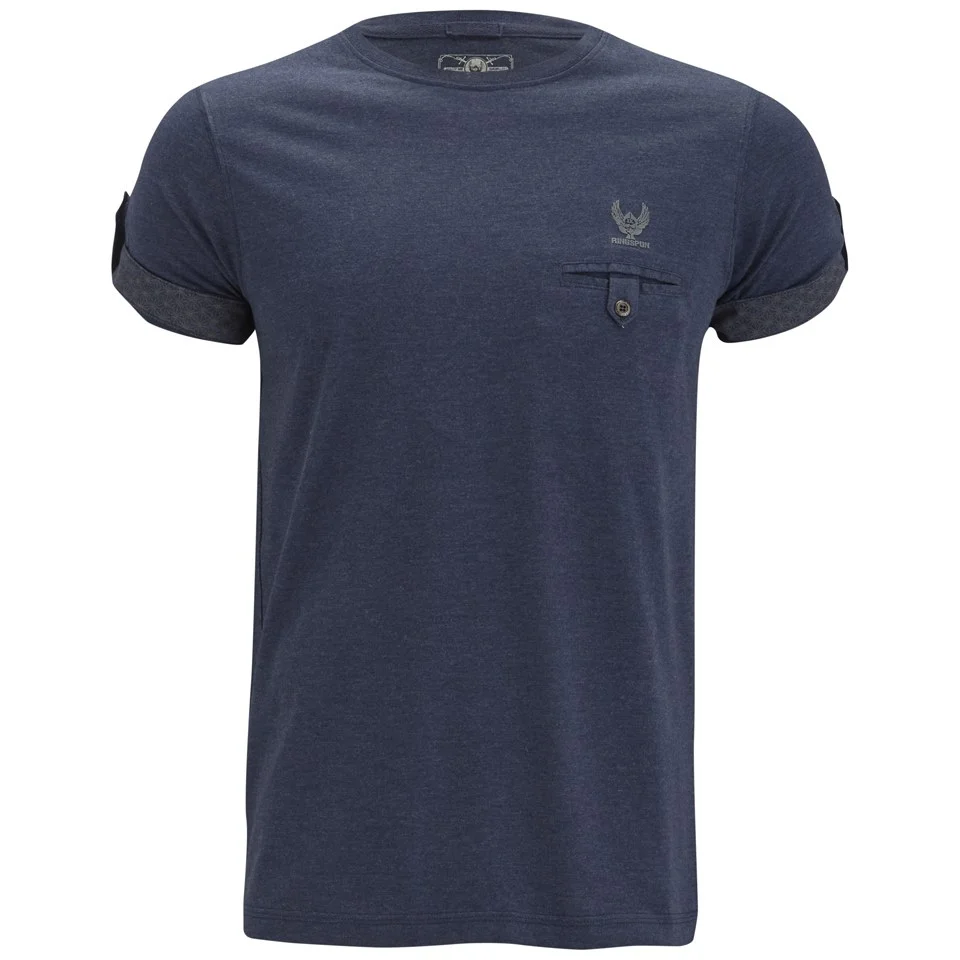 Ringspun Men's Herd T-Shirt - Navy - S - Blau Bild 1