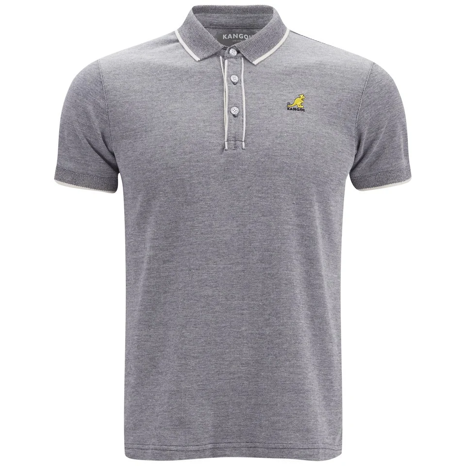 Kangol Men's Hinton Polo Shirt - Navy Marl - S - Marineblau Bild 1