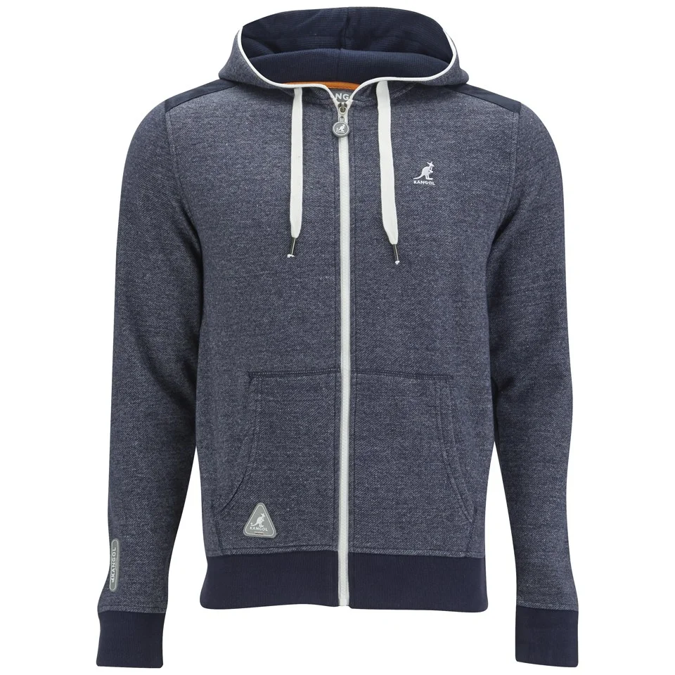 Kangol Men's Gander Hoody - Navy Marl - S - Marineblau Bild 1