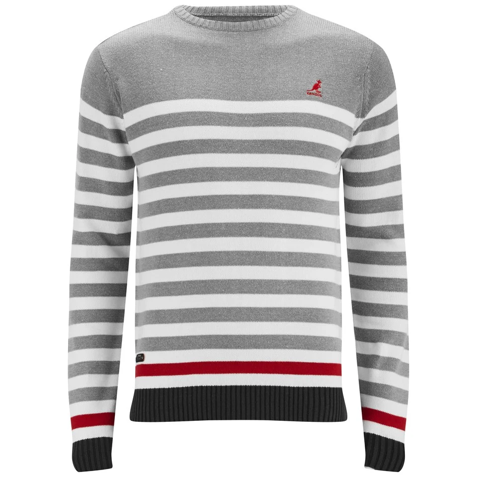 Kangol Men's Cranfield Knitted Jumper - Grey Marl - S - Grau Bild 1