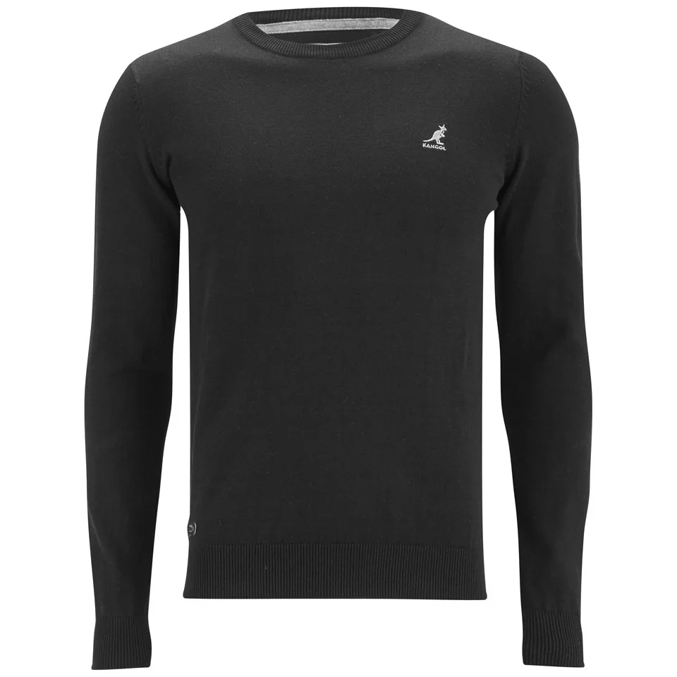 Kangol Men's Drem Knitted Jumper - Black - S - Schwarz Bild 1
