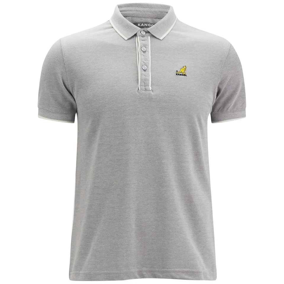 Kangol Men's Hinton Polo Shirt - Grey Marl - S - Grau Bild 1