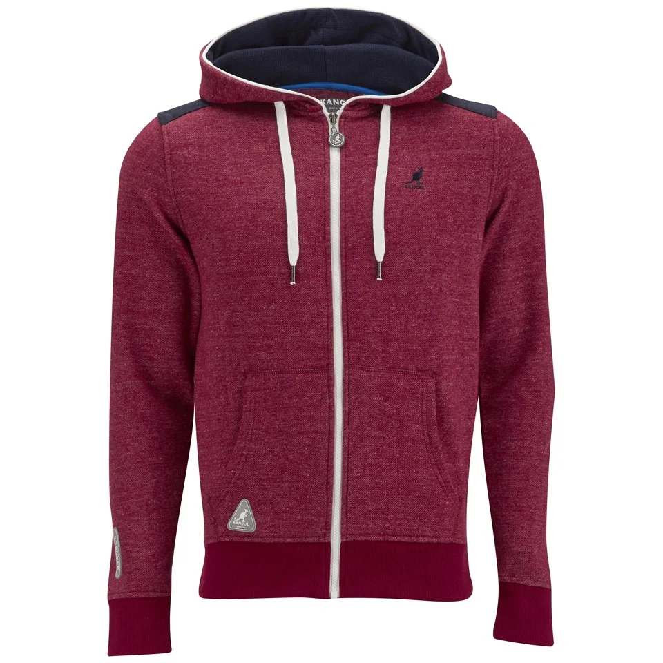 Kangol Men's Gander Hoody - Red Marl - S - Rot Bild 1