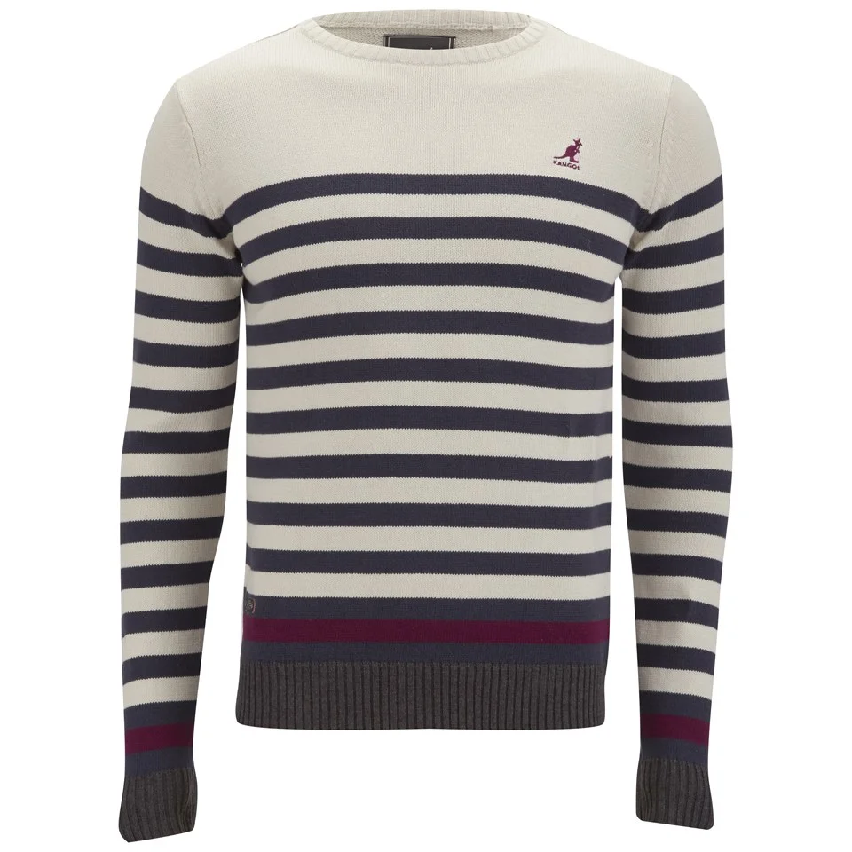 Kangol Men's Cranfield Knitted Jumper - Putty - S - Cream Bild 1