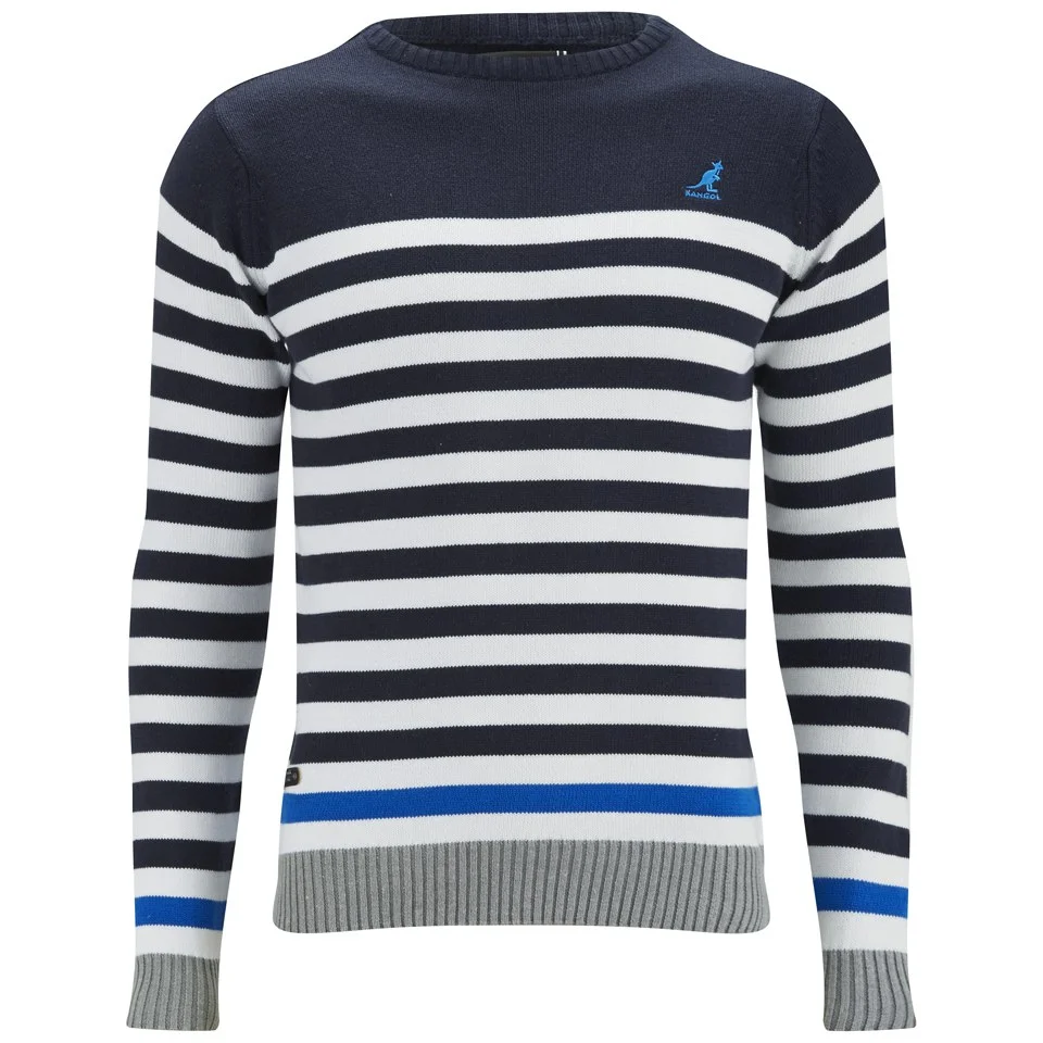 Kangol Men's Cranfield Knitted Jumper - Navy - S - Marineblau Bild 1