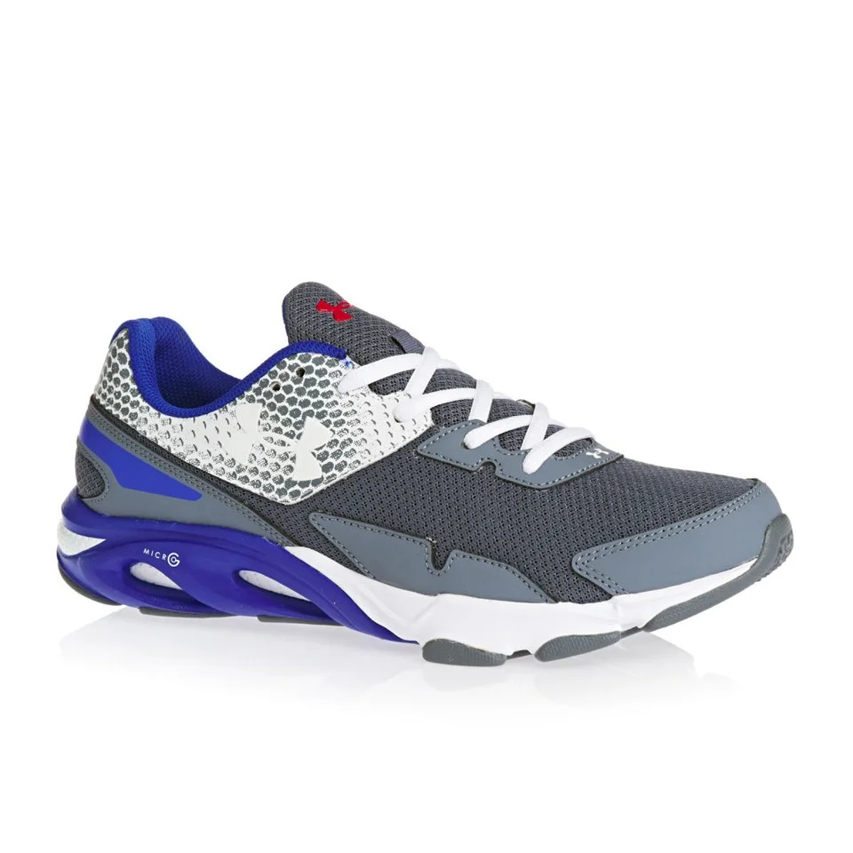 Under Armour Men's Spine HL Training Shoes - Gravel/Team Royal/White - UK 6 - Grey/Blue/White Bild 1