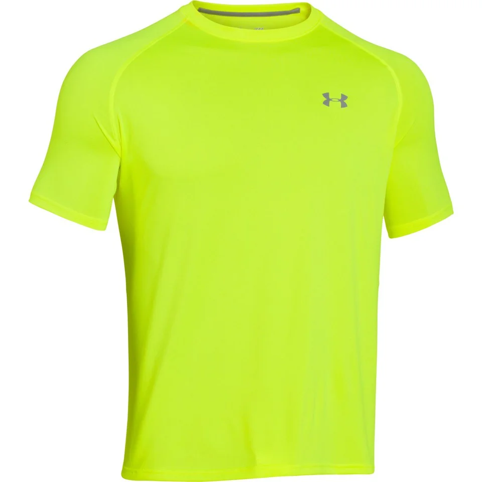 Under Armour Men's Tech T-Shirt - Hi Vis Yellow - S - Gelb Bild 1