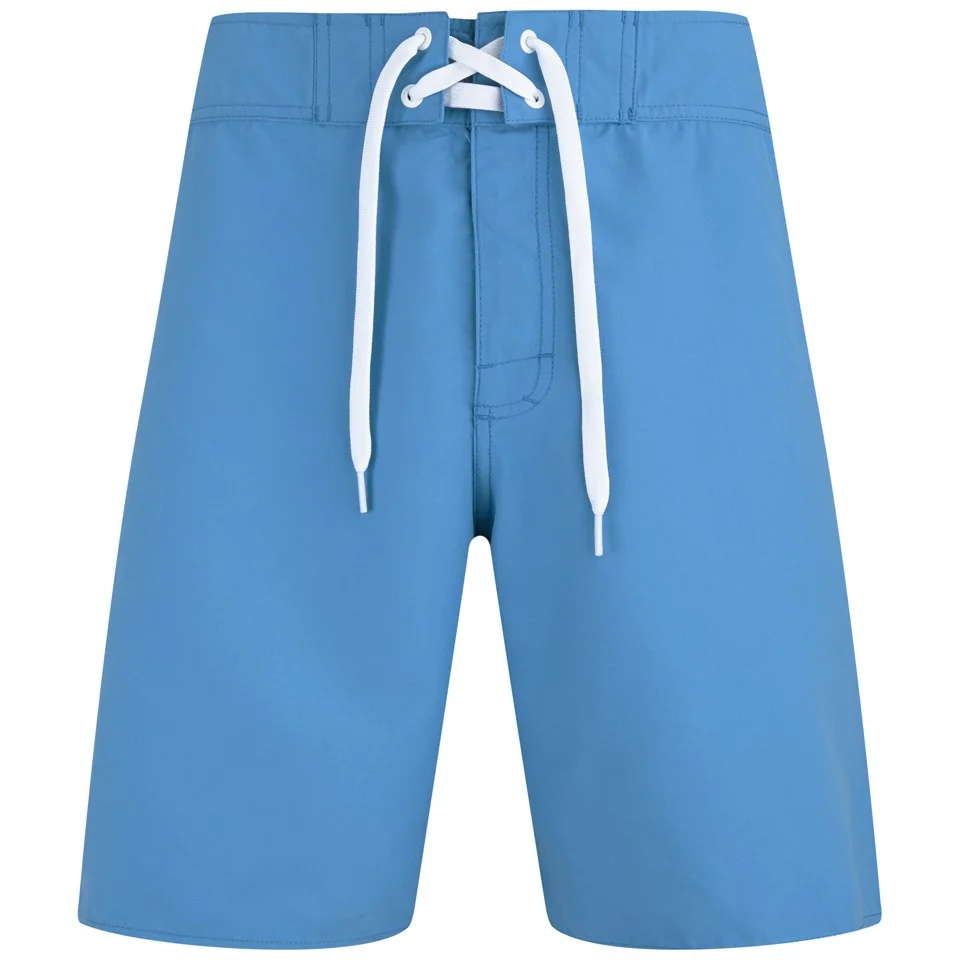 Animal Mens 20 Inch Bodella Fixed Waist Board Shorts - Mid Blue - W28 - Blau Bild 1