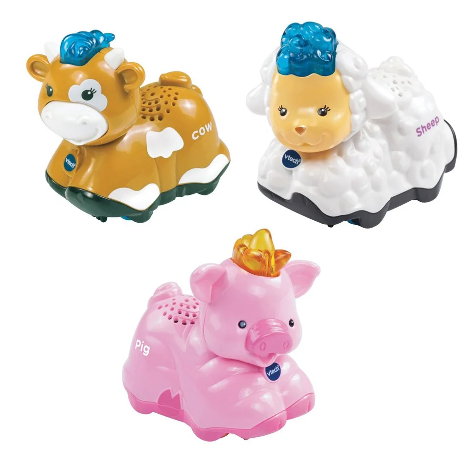 Vtech Toot-Toot Animals 3 Pack (Pig, Sheep, Cow) Bild 1