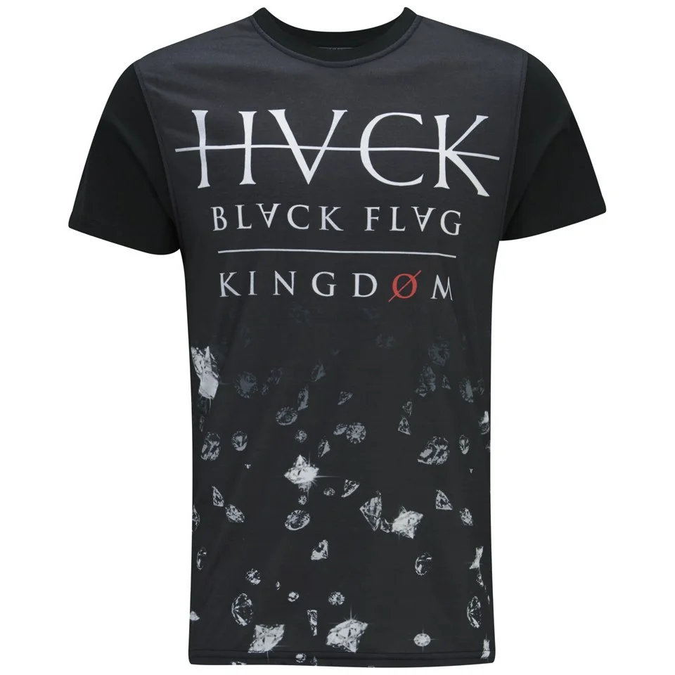 Hack Men's Rocket Sublimated T-Shirt - Black - S - Schwarz Bild 1