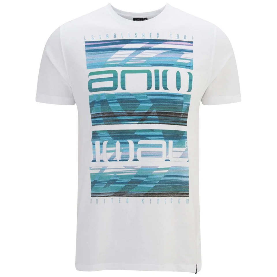 Animal Men's Loyale Graphic T-Shirt - White - S - Weiß Bild 1
