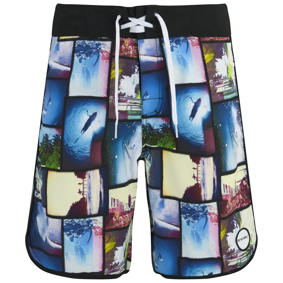 Animal Men's Boel Fixed Waist Boardshorts - Multi - W30 - Bunt Bild 1