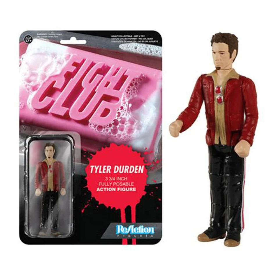 ReAction Fight Club Tyler Durden 3 3/4 Inch Action Figure Bild 1