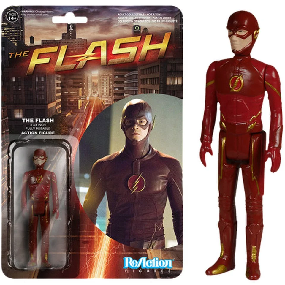 ReAction DC Comics Flash 3 3/4 Inch Action Figure Bild 1
