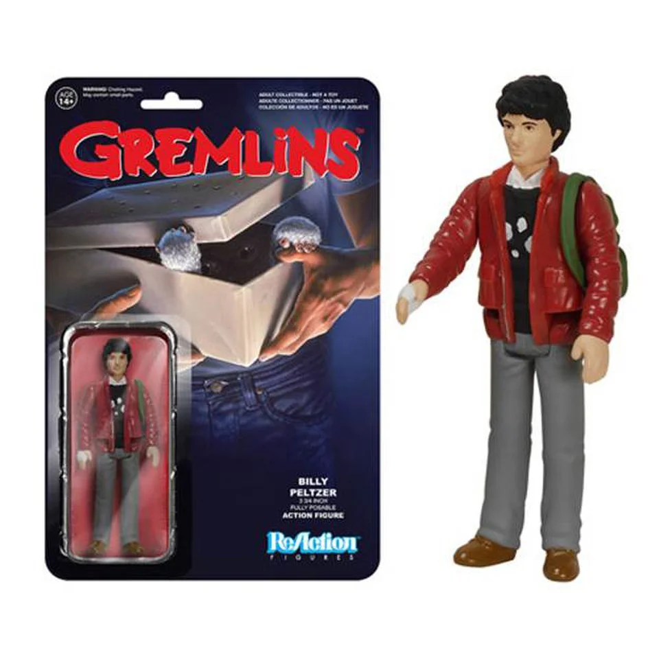 ReAction Gremlins Billy Peltzer 3 3/4 Inch Action Figure Bild 1