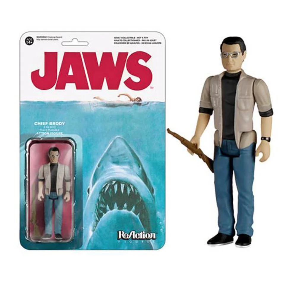 ReAction Jaws Martin Brody 3 3/4 Inch Action Figure Bild 1