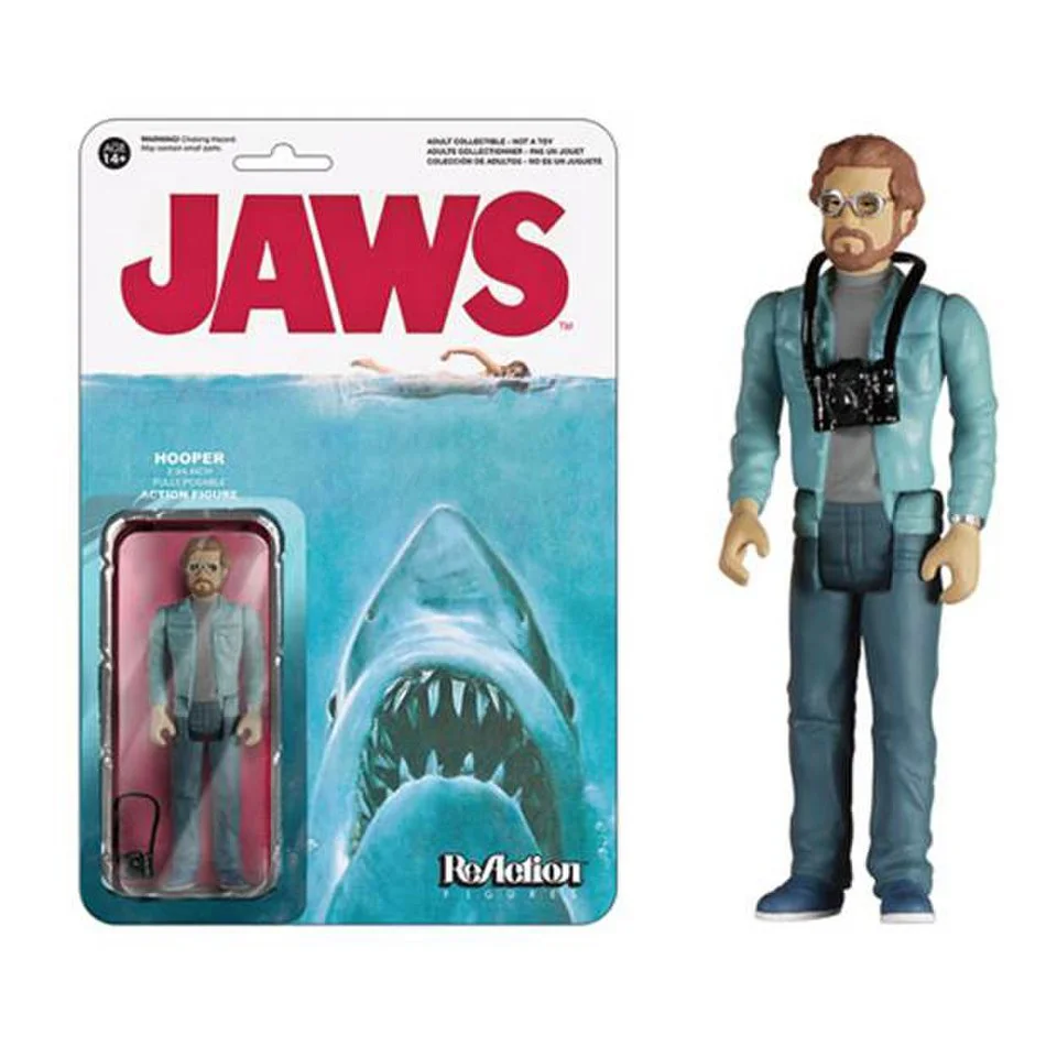 ReAction Jaws Matt Hooper 3 3/4 Inch Action Figure Bild 1