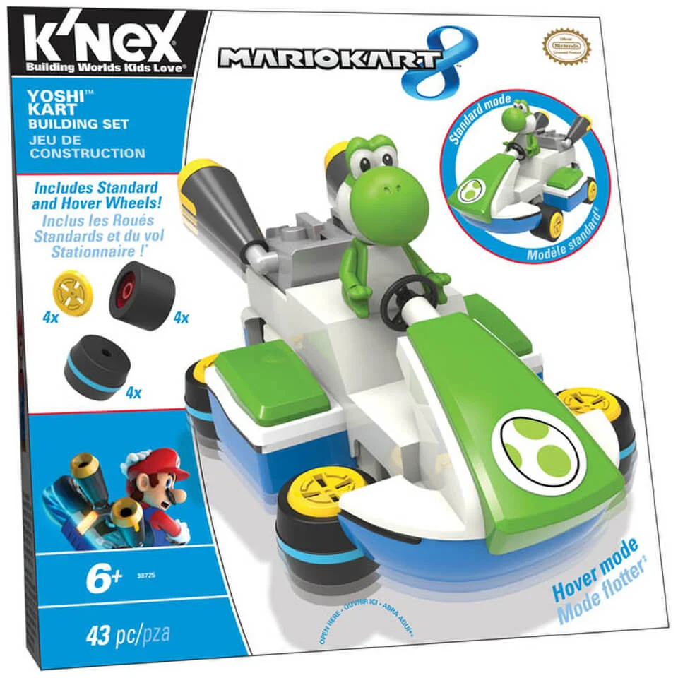 K'NEX Mario Kart: Yoshi Kart Building Set (38725) Bild 1