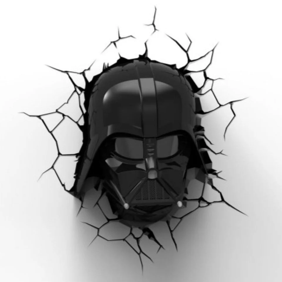 Star Wars Darth Vader 3D Wall Light Bild 1