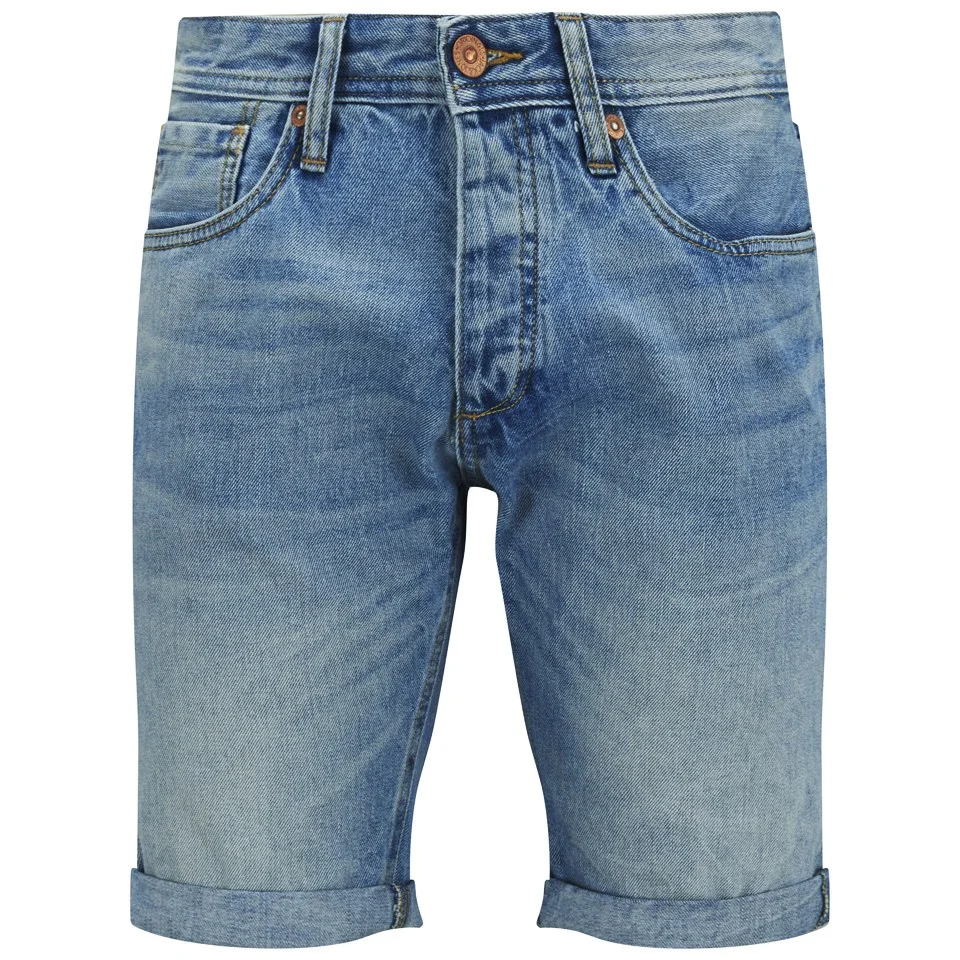 Jack & Jones Men's Rick Original Shorts - Light Blue - S - Blau Bild 1