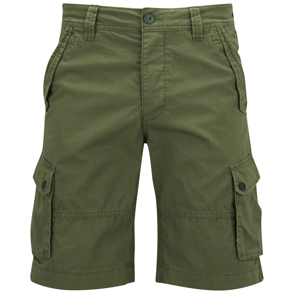 Jack & Jones Men's West Cargo Shorts - Olive Night - S - Grün Bild 1