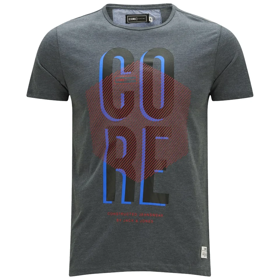 Jack & Jones Men's Core Now T-Shirt - Turbulence - S - Blau Bild 1