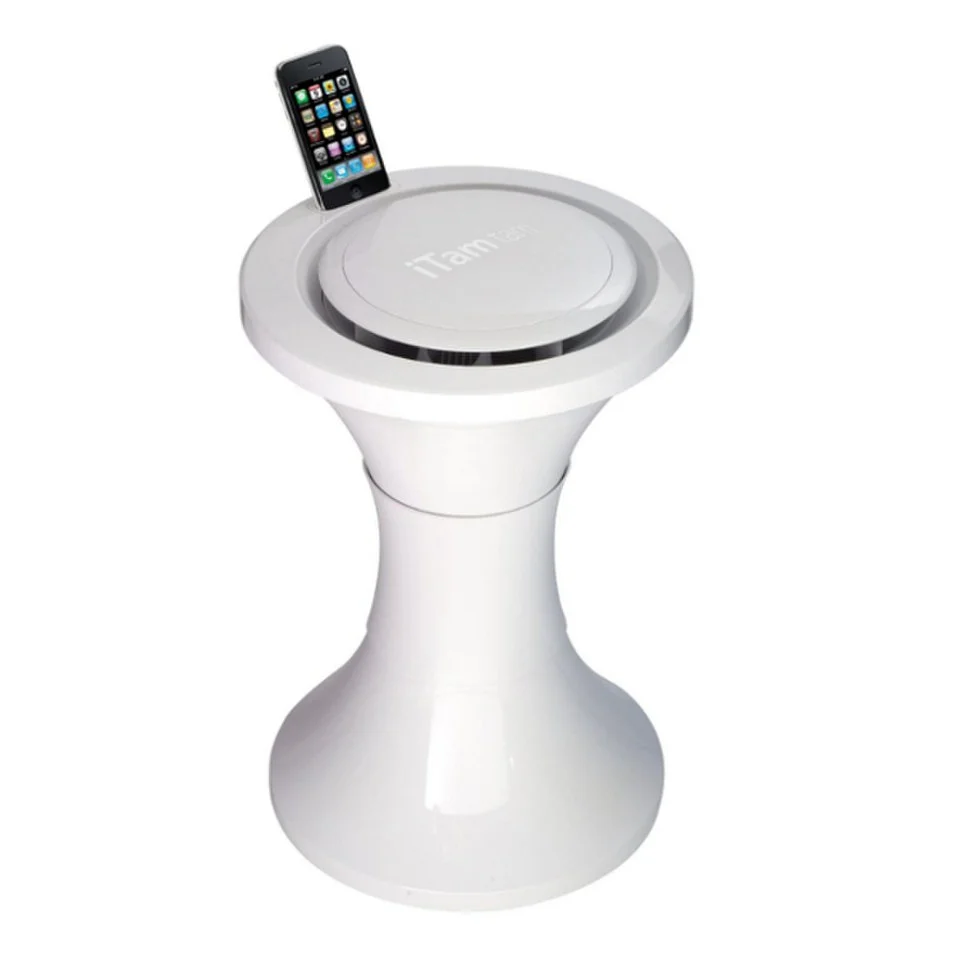 iTamTam M1 Vogue Speaker Dock With Lightning Dock Included - White Bild 1