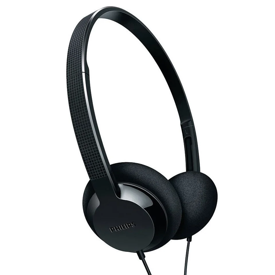 Philips SHL1000/10 Lightweight Headphones - Black - Grade A Refurb Bild 1