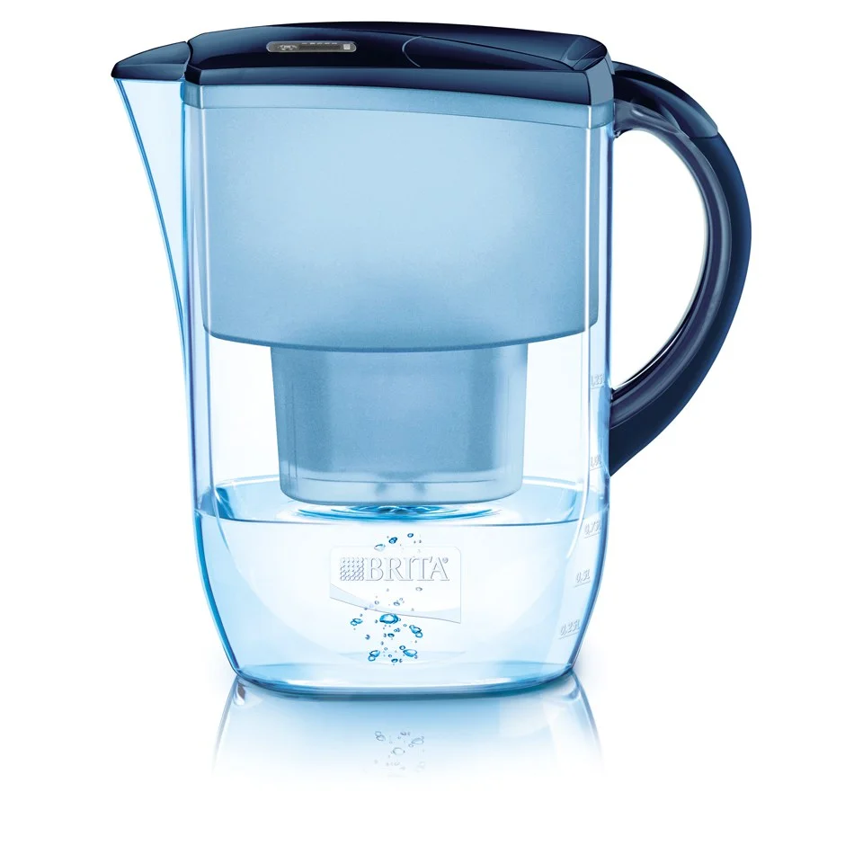 BRITA Fjord Cool Midnight Water Filter Jug - Blue (2.6L) Bild 1