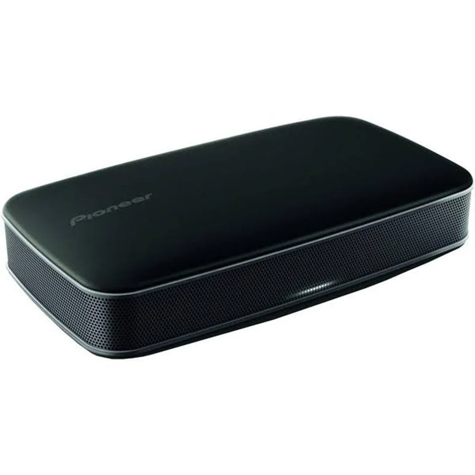 Pioneer FREEme: Rubber Coated Portable Speaker with Bluetooth and NFC - Black Bild 1