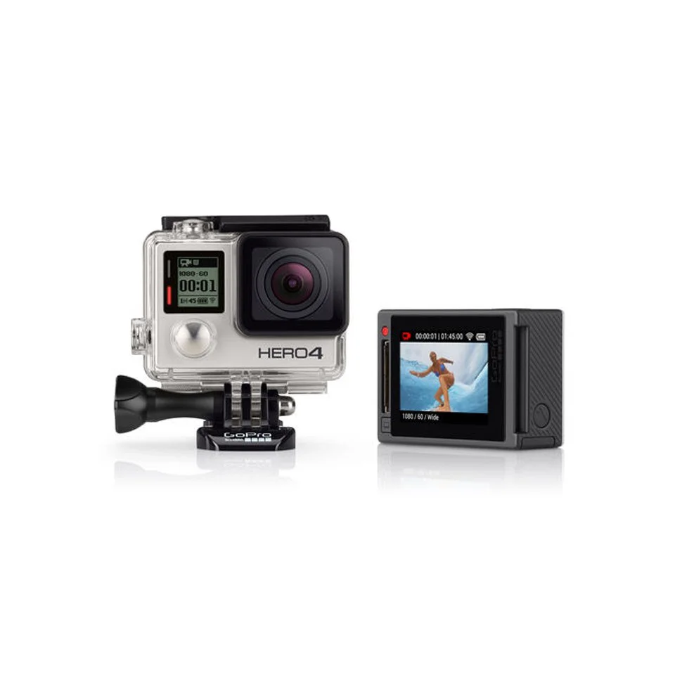 GoPro Hero4 Action Camcorder - Silver Bild 1
