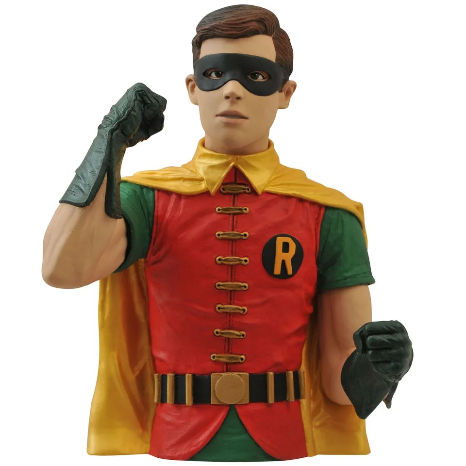 Diamond Select DC Comics Batman 1966 Robin Bust Bank Bild 1