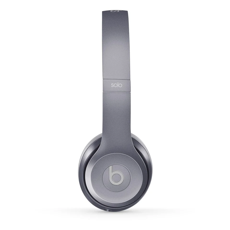 Beats by Dr. Dre: Solo 2.0 Headphones Including Mic - Silver Bild 1