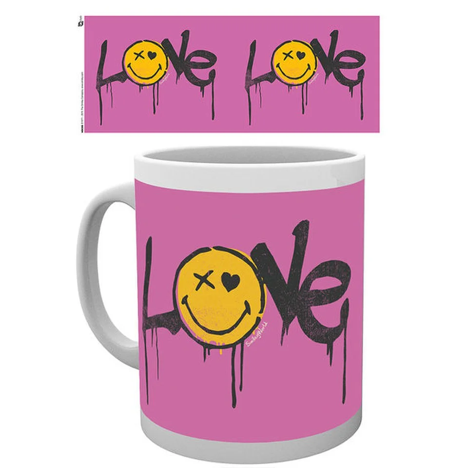 Smiley Paint Love Mug Bild 1