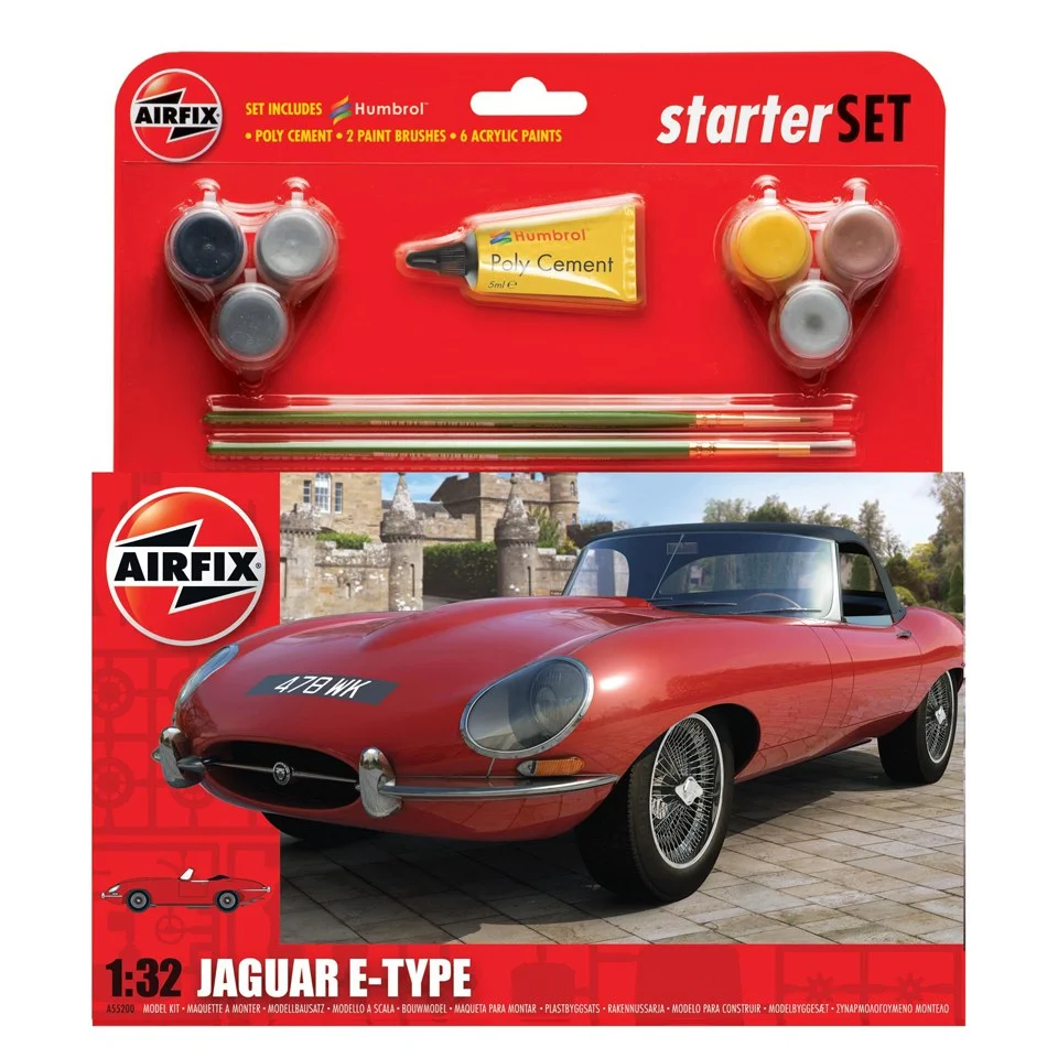 Airfix Jaguar "E" Type Bild 1