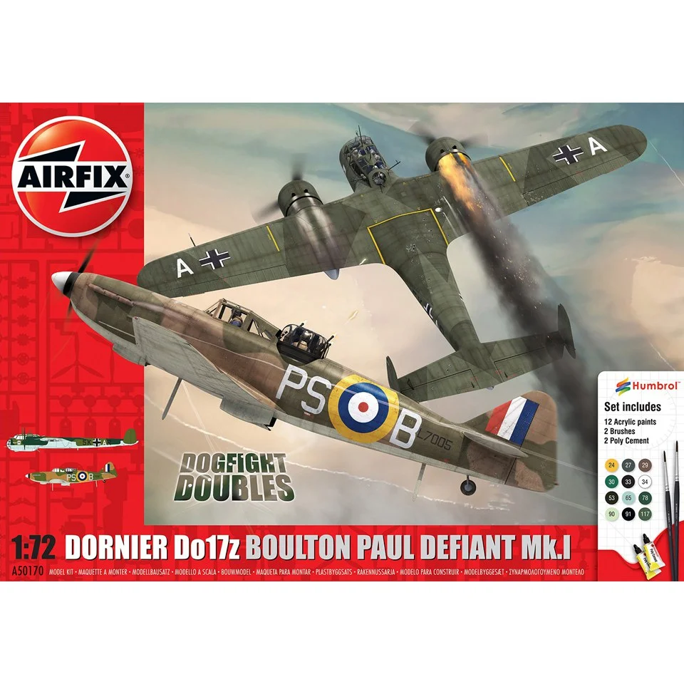 Airfix Dogfight Double Defiant/Dornier Bild 1