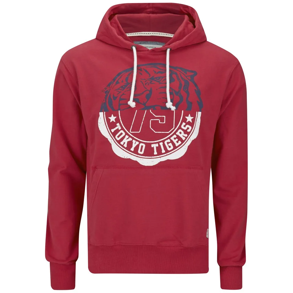 Tokyo Tigers Men's Ducos Hoody - Ribbon Red - S - Rot Bild 1