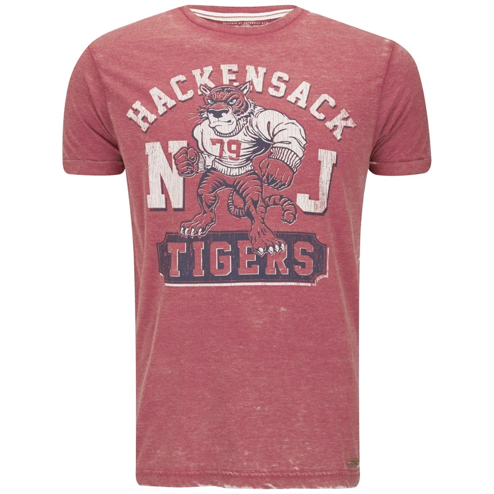 Tokyo Tigers Men's Gulval T-Shirt - Ribbon Red - S - Rot Bild 1